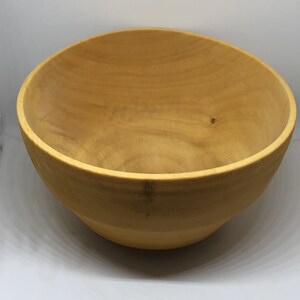 Handmade Maple Bowl
