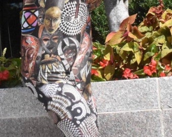Juju Leggings (Black Background )