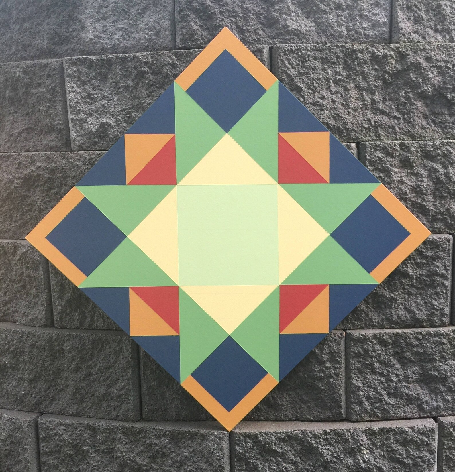 Personalized Barn Quilt with Initial or Icon Etsy