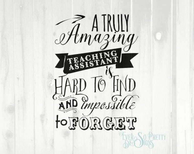 Download Commercial Svg Teaching Assistant Svg Personalised Ta Svg Teacher Svg Cricut Is Hard To Find Thank You Svg Impossible To Forget Craft Supplies Tools Home Improvement Sultraline Id