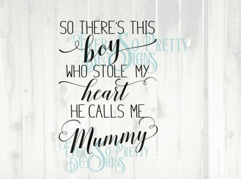 Svg files mommy svg son svg mother son Mother's day | Etsy