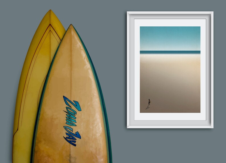Surf Inspired Artwork Giclee Art Print Beach Themed Art Etsy UK