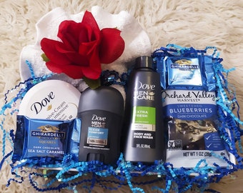 mens valentine gift basket ideas