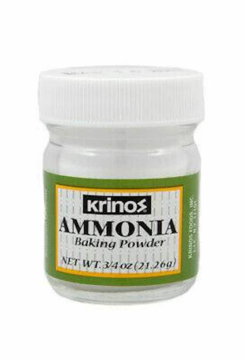 Ammonia Baking Powder Crystalline Food Cooking Baking Krinos Etsy