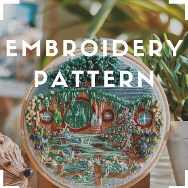 Shire Embroidery Pattern