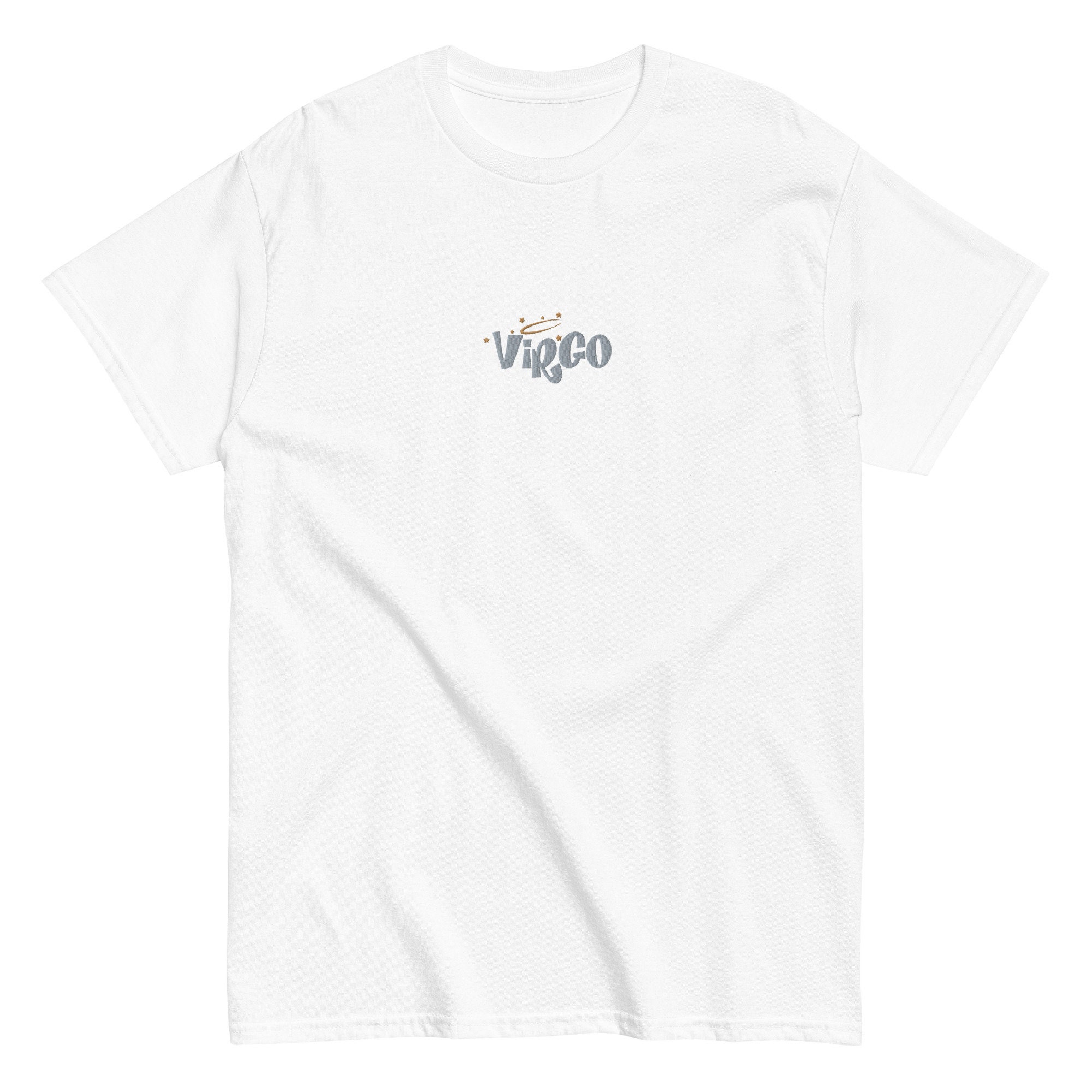 Virgo Embroidery Unisex Tee - Etsy