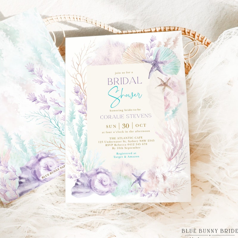 Seashells Loves Lavender Etsy