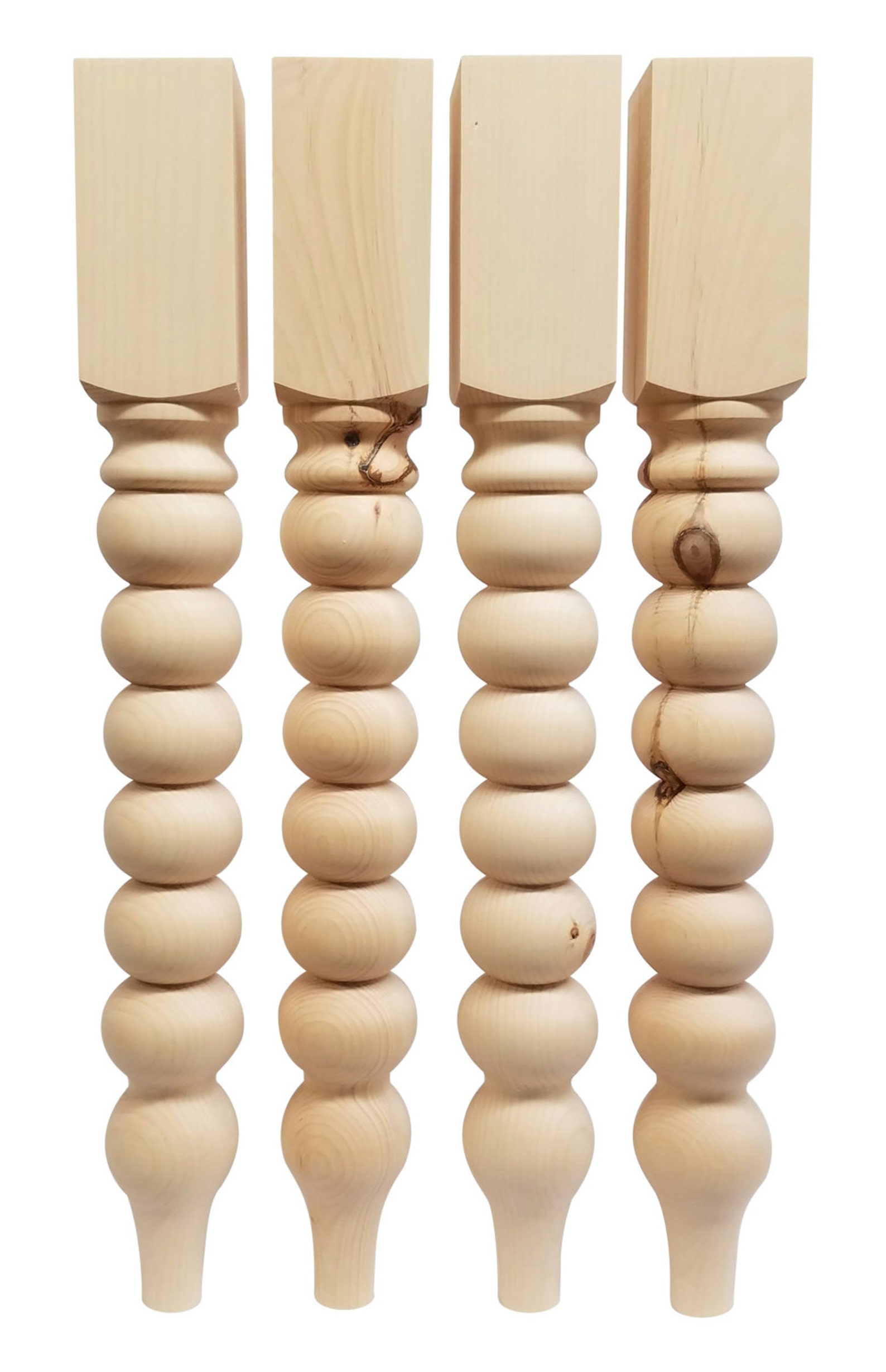 29'' Set of 4 Table Legs Style1268 Etsy