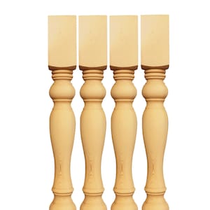 29&#39;&#39; Set of 4 Table Legs Farmhouse Table Legs