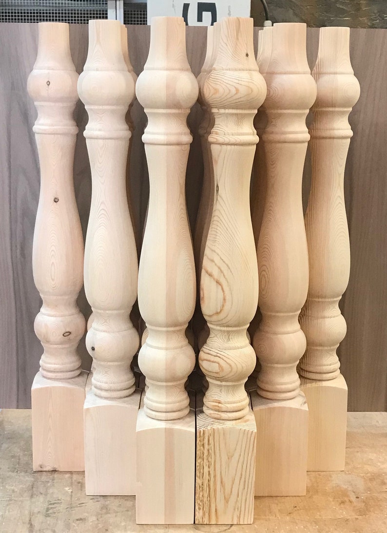 29'' Set of 4 Table Legs Dining Table Legs Etsy