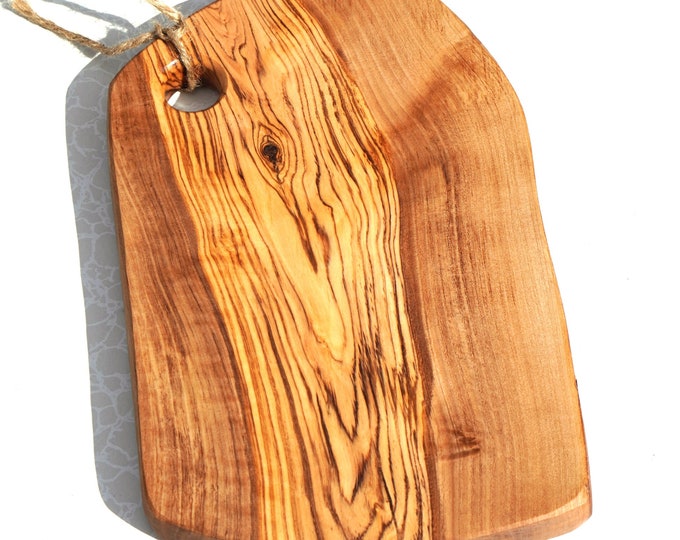 Olive Wood Cutting Board, Cheese Wooden Boards for Kitchen, Modern Style Wooden Cutting Board, Serving Board, Rustic Chopping Board