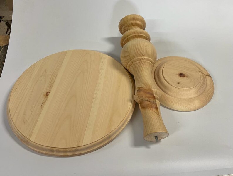 Unfinished Moroccan Pedestal Table Kit DIY Etsy