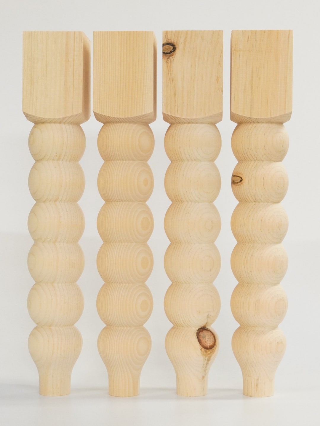 3x18 Knotty Pine Bench Legs Etsy