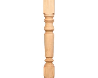Knotty pine Kitchen Island Legs 35" x 3" 1/2