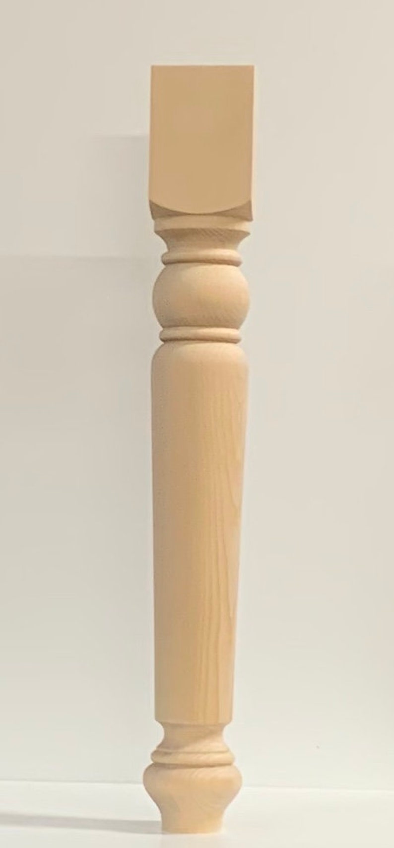 29''x 4'' Set of 4 Unfinished Table Legs Legs Etsy