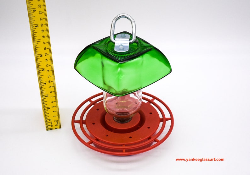 Hummingbird Feeder No Drip 8 Oz Clear Round Etsy