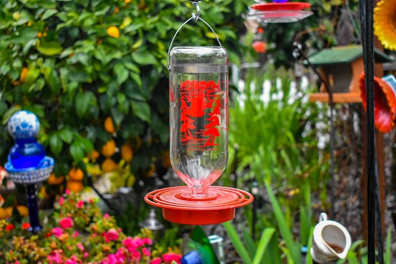 Hummingbird Feeder Handmade Great Gift For Her Or Mothers Day Etsy