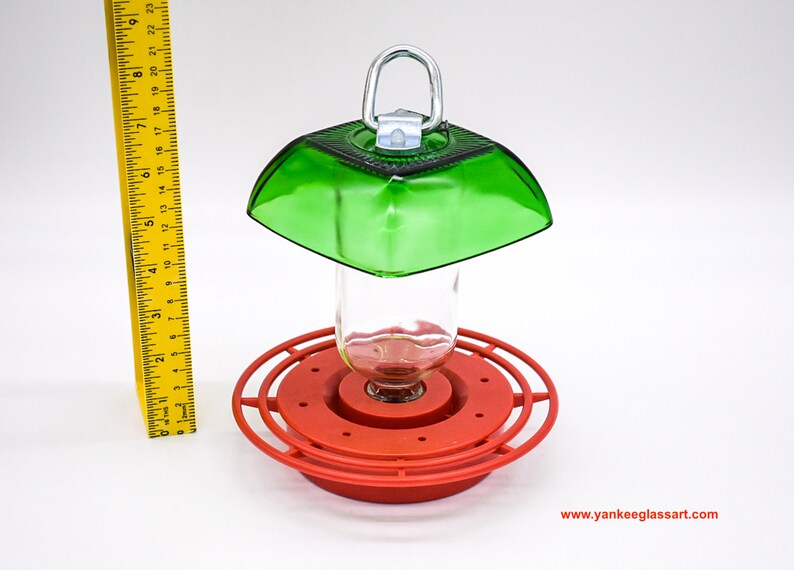Hummingbird Feeder No Drip 8 Oz Clear Round Etsy