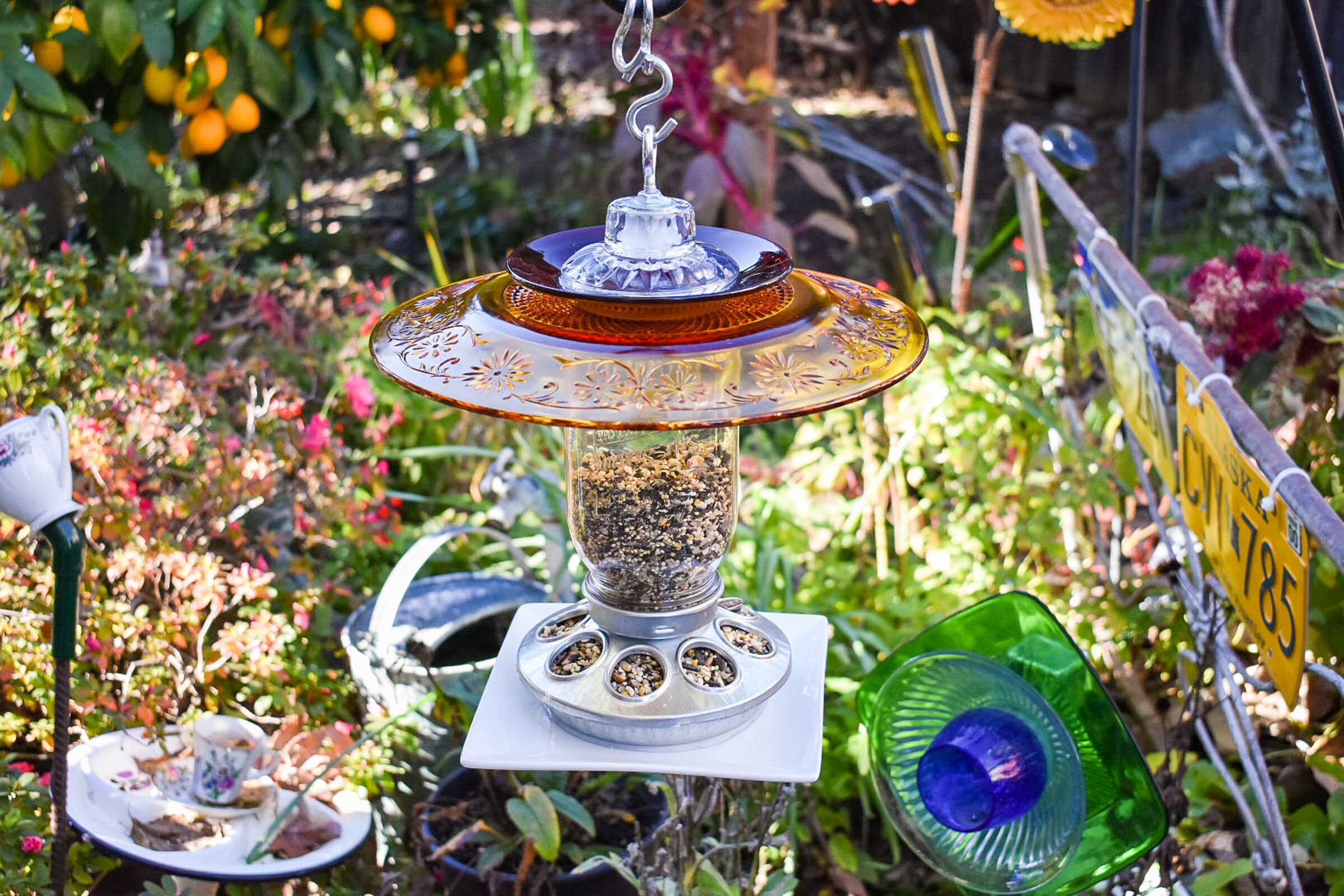 Bird Feeder Handmade Mason Jar San Francisco 49ers a gift for Etsy