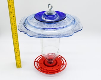 Blue / Cobalt Madrid Hummingbird Feeder