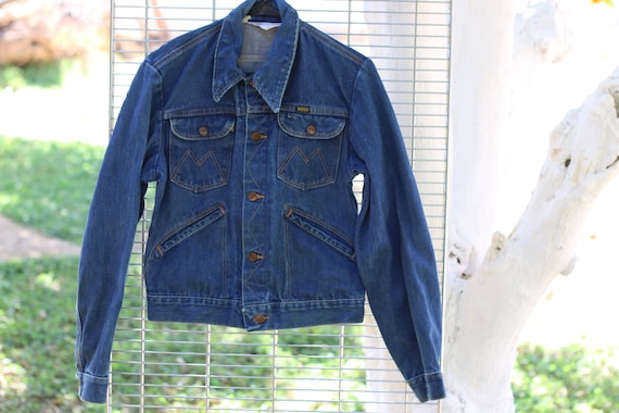 Vintage 1970's Maverick Denim Trucker Jacket