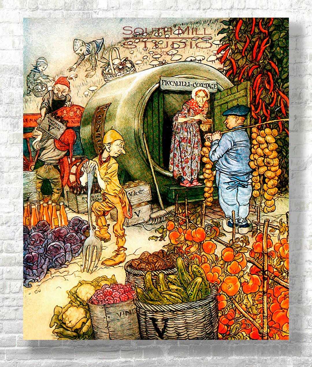 English Fairy Tale Prints, Arthur Rackham, Illustrations, Children's ...