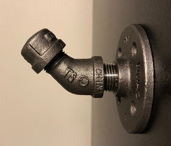Industrial Coat Hook Hanger Galvanized Pipe For Coat Robe Etsy