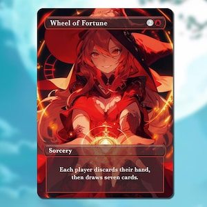 Proxy da Roda da Fortuna - Carta de troca estilo anime