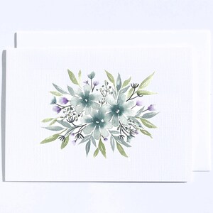 Floral aquarelle carte à tout moment