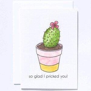 Tellement heureux que j’ai piqué vous - carte de Cactus