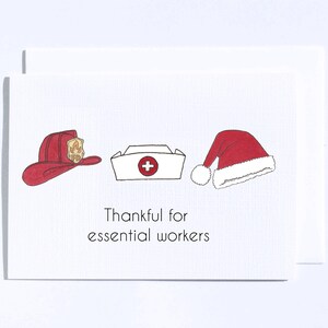 Essential Workers - Winter Holiday Greeting Card