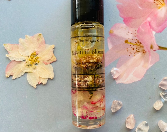 Featured listing image: Japan in Bloom Cherry Blossom Body Potion Roller