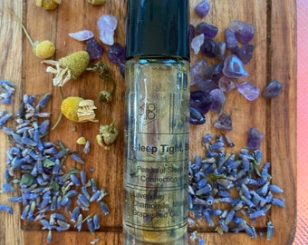 Sleep Tight, Stay Woke Amethyst Botanical Body Potion