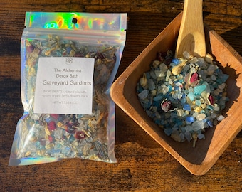 Graveyard Gardens Alchemist Detox Bath Salts