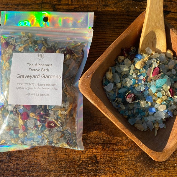 Graveyard Gardens Alchemist Detox Bath Salts