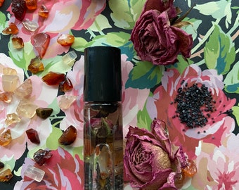 Lilith Body Potion with Carnelian & Tigers Eye crystal