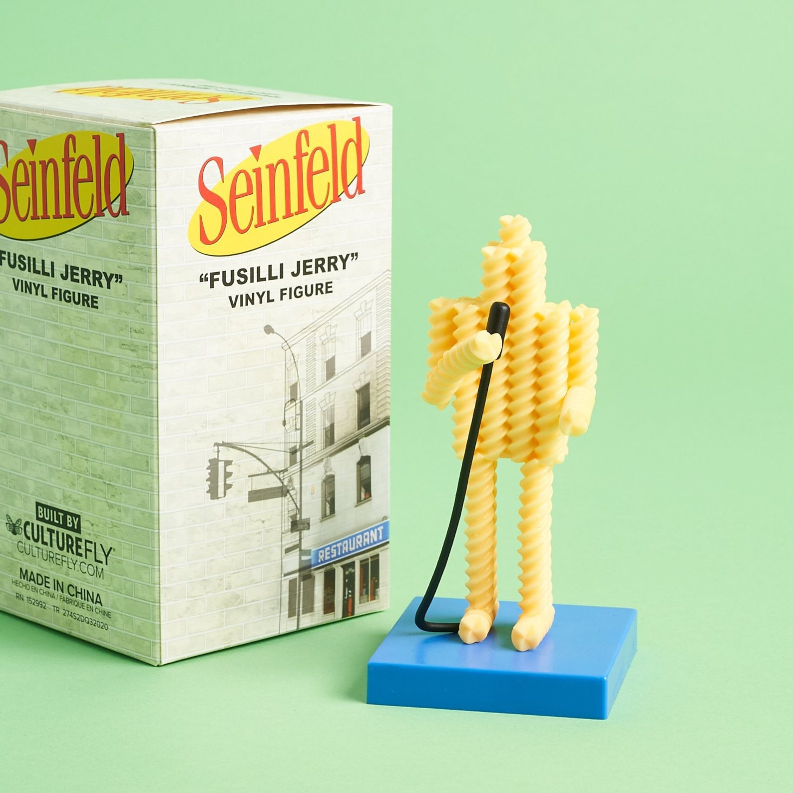Seinfeld Fusilli Jerry Vinyl Figure Etsy