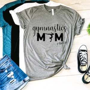 gymnastics mom t-shirt gymnastics mom shirts gymnastics mom gym mom shirts t-shirts gymnastics mom gymnastics gymnastics image 1