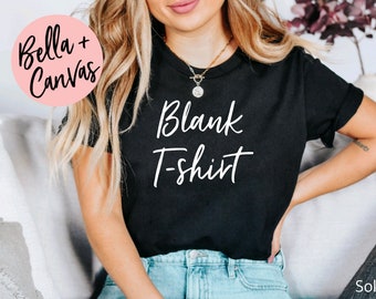 blank t-shirts Bella canvas 3001 3001cvc DTF blank shirts blank unisex t-shirts t-shirt business shirts blank tshirts for sublimation