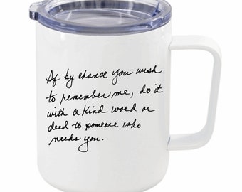 Handwriting Mug Etsy