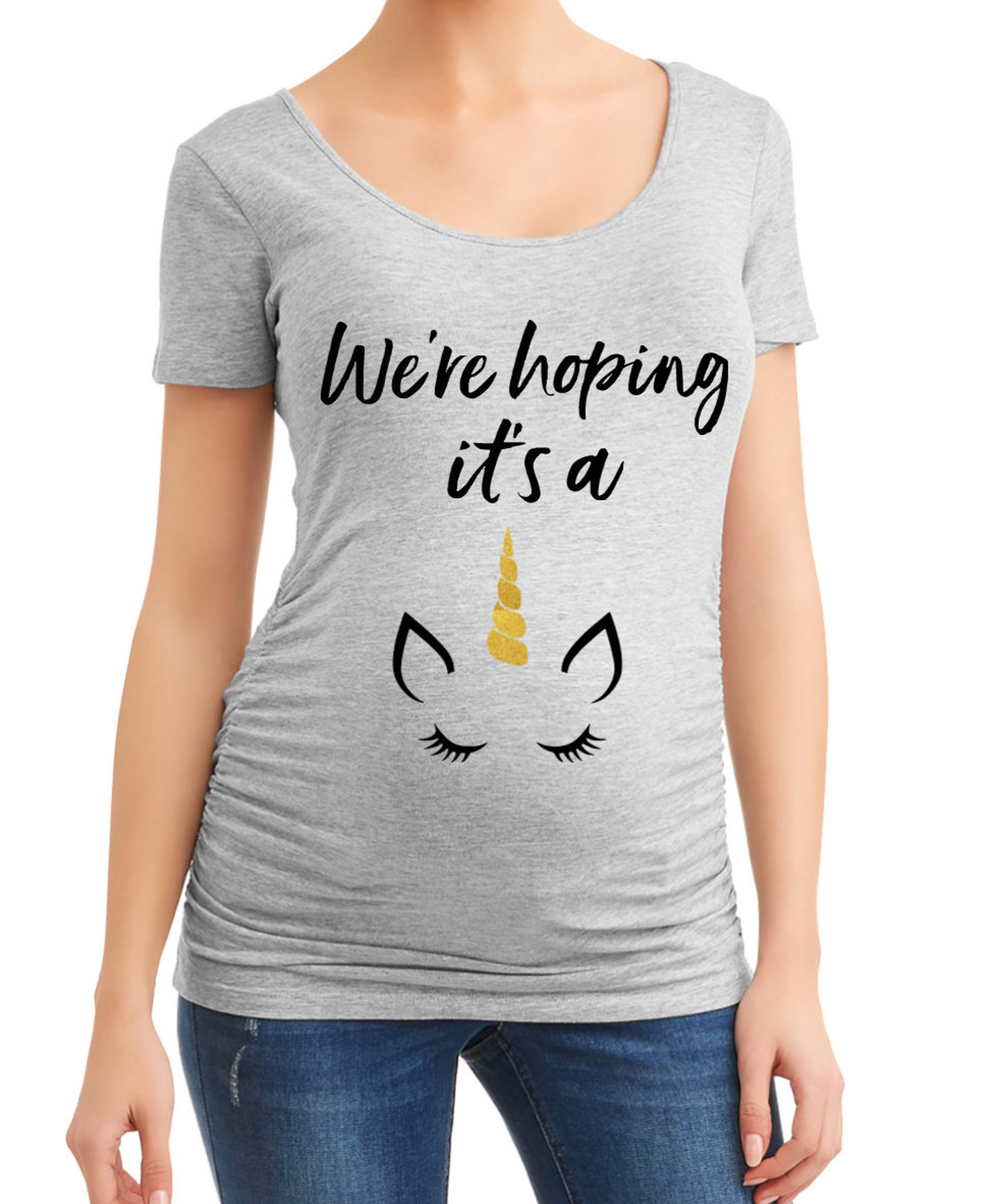 unicorn pregnancy shirt