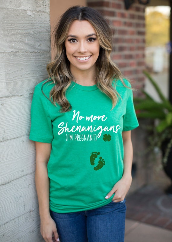 Womens Cute Saint Patricks Day Pregnancy Gift For Pregnant Friend T-Shirt Womens Cute Saint Patricks Day Pregnancy Gift For Pregnant Friend T-Shirt
