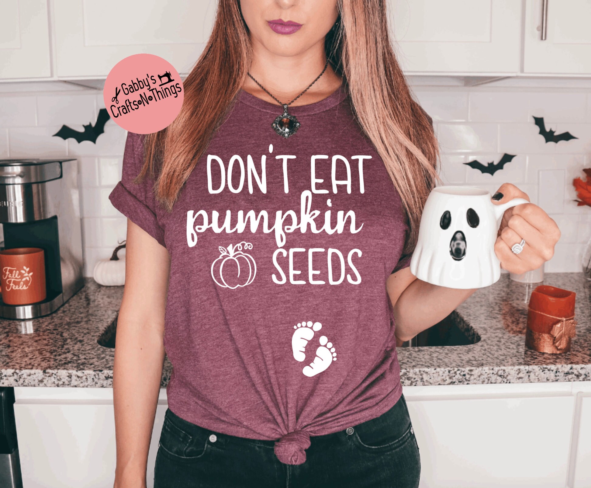 Don't Eat Pumpkin Seeds Pregnancy Fall Shirt Don't Etsy