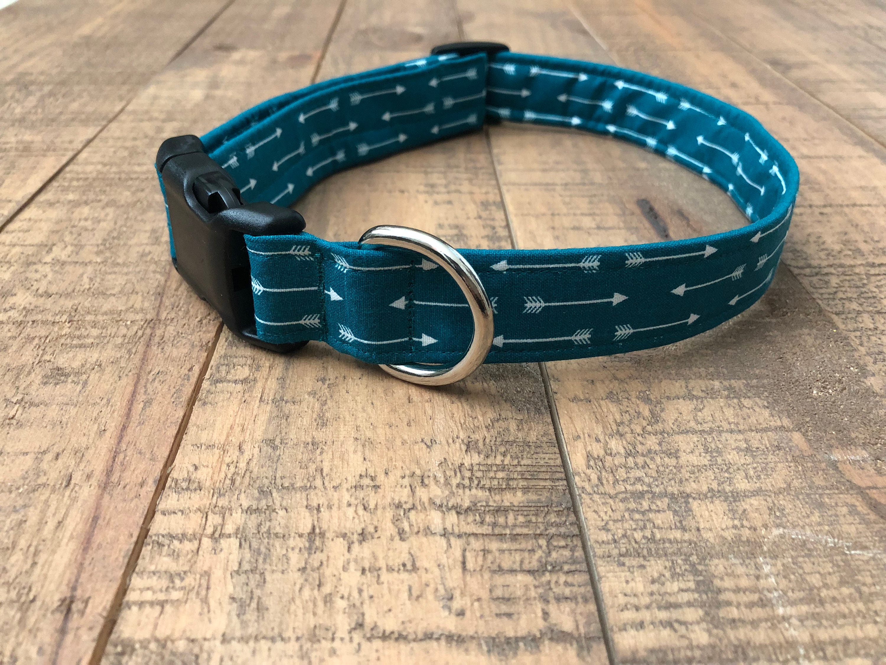 Arrow dog collar turquoise dog collar arrow turquoise dog Etsy