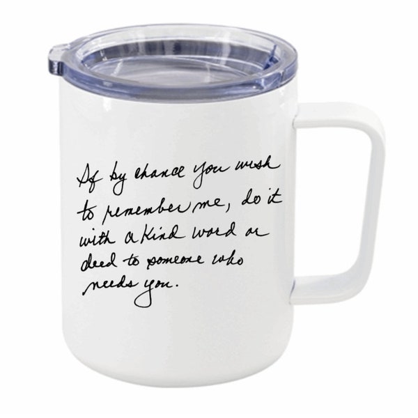Handwritten Mug Etsy