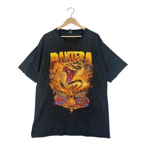 Vintage Pantera /cobra head/ Oversizes T Shirt/ Heavy Metal / Thrash Metal /Hardcore /Grind / Size 2XL