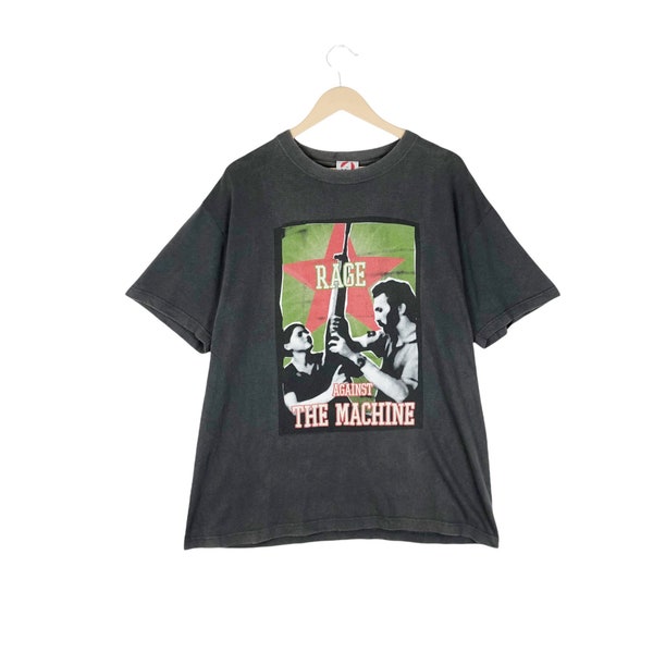 Vintage 90er Jahre Rage Against The Machine| Nu Metal , Rap Core, Alternative Rock| Original Merchandise von Acme Australia für Rockband