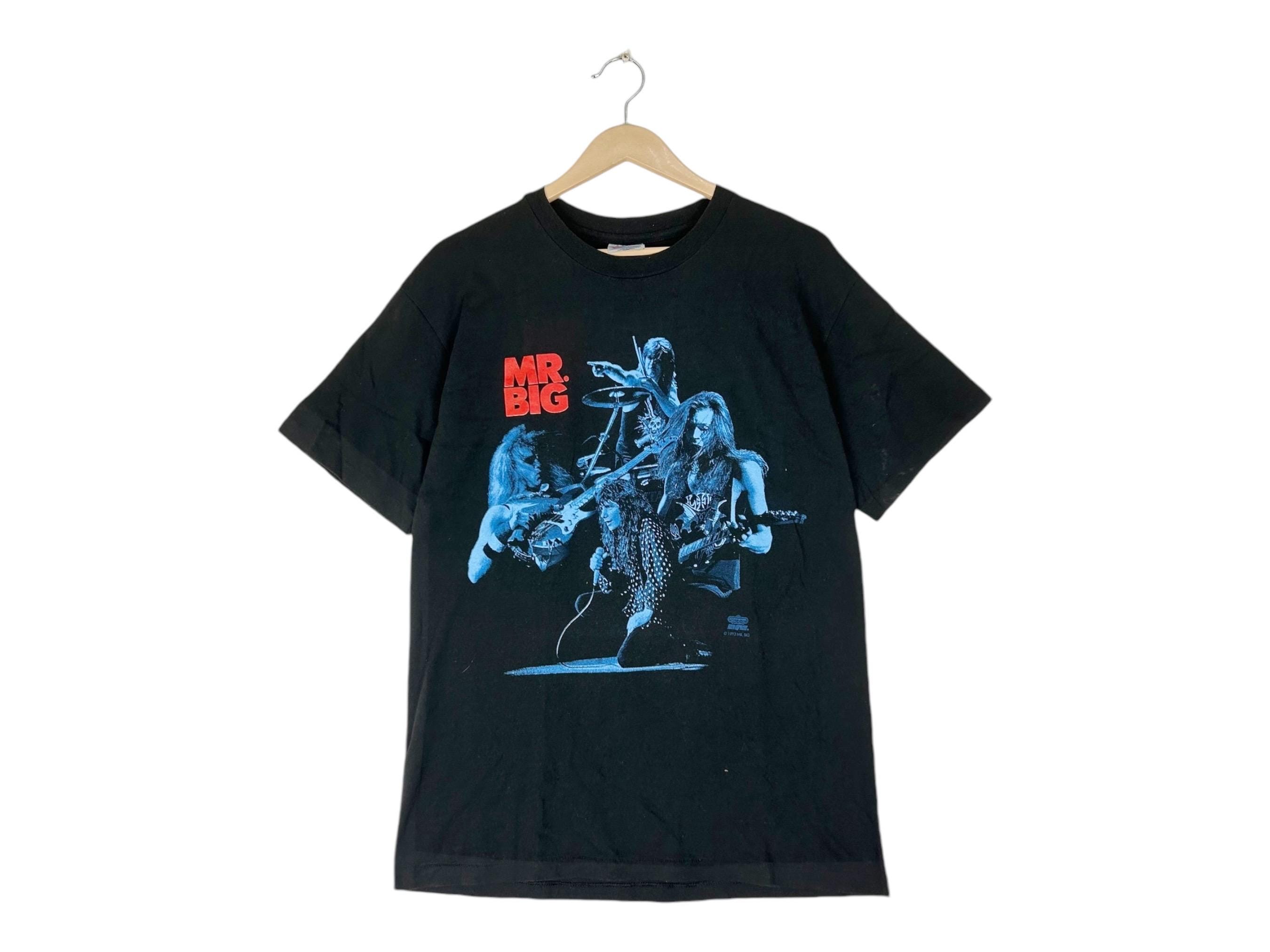MR BIG tour tshirts  Lサイズ Vintage 1991 Mr Big Lean Into It World Tour T-shirt Hard