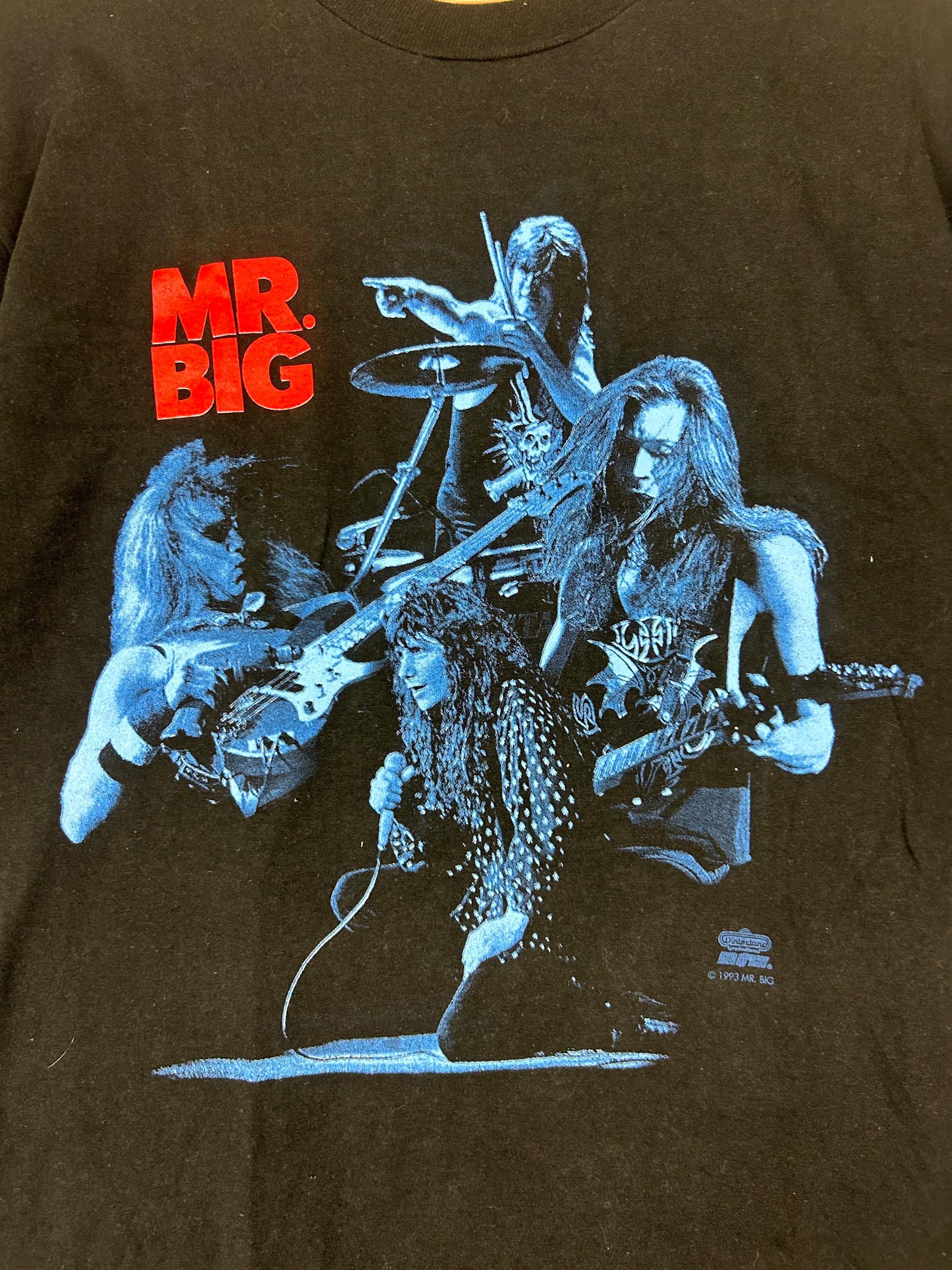 Vintage 90s Mr. Big Bump Ahead Tour T-shirt – Black, Size L - Etsy