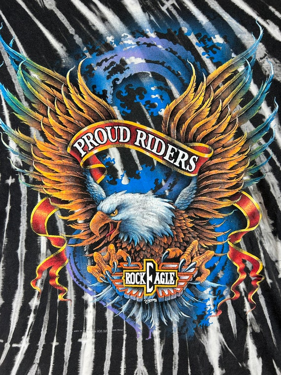 Rare! Vintage 90s Proud Riders By Rock Eagle / Ha… - image 3